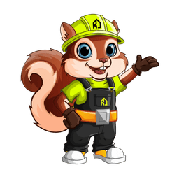 REVIXPRO Mascot Pointing to Service Area