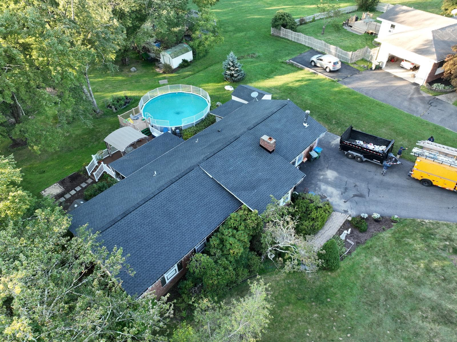 Before REVIXPRO roof transformation - before and after
